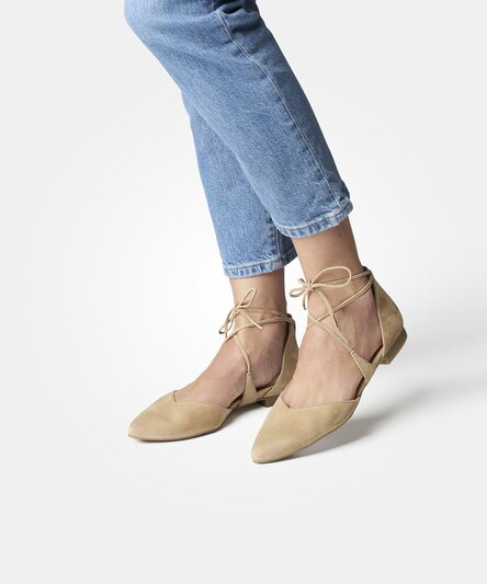Paul green lace up flat hotsell